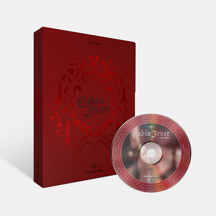 PURPLE KISS 5th Mini Album [Cabin Fever] Red Ver.