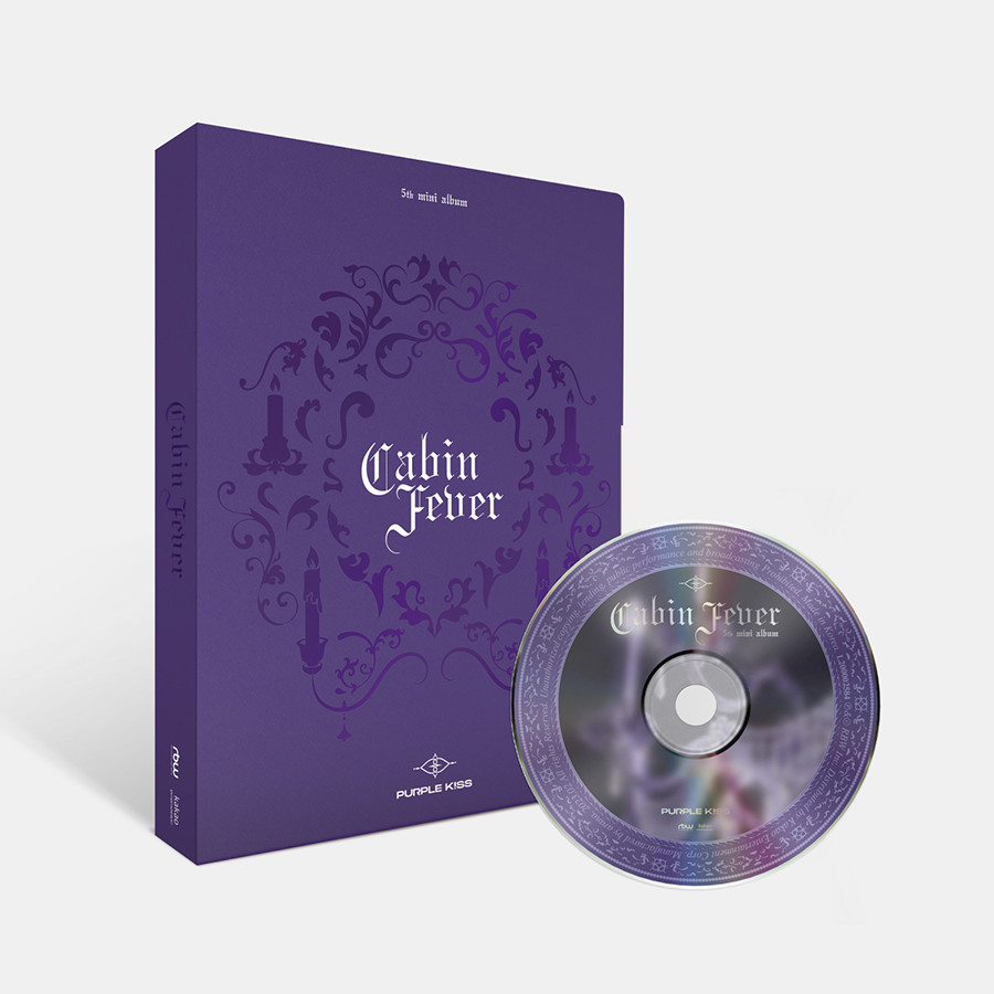 PURPLE KISS 5th Mini Album [Cabin Fever] Purple Ver.