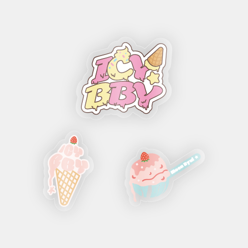 [MOON BYUL] ICY BBY MAGNET SET